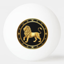 Zodiak Leo-emblem Pingisboll