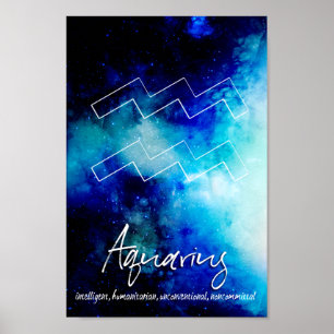 Zodiak: Poster av vattendrag