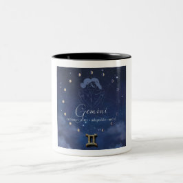 Zodiak - Tvillingarna - Kaffemugge Två-Tonad Mugg