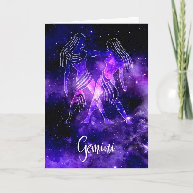 Zodiak: Tvillingarna Kort (Framsida)