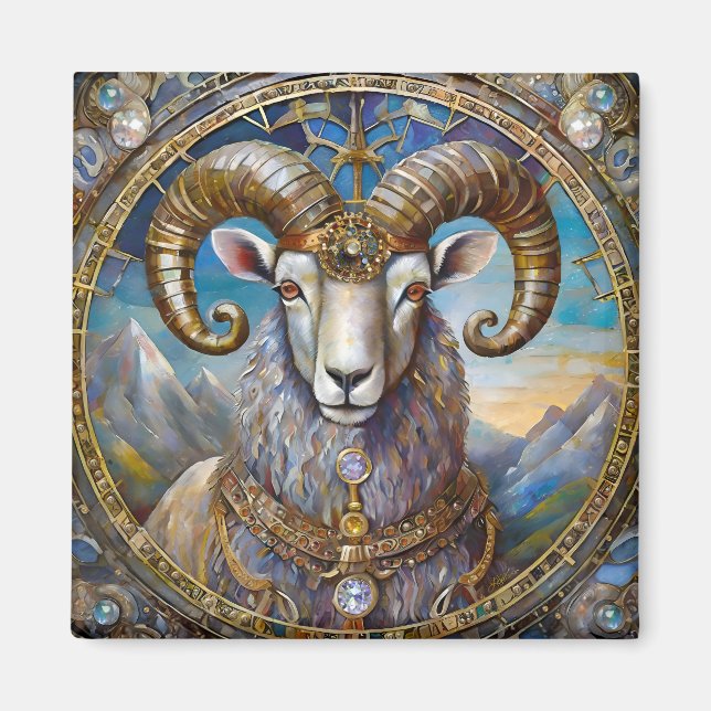 Zodiak - Väduren Magnet (Framsidan)