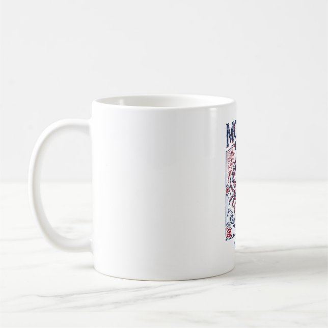 Zodiakens Cancer Moderlighet Nyhet Kaffemugg (Vänster)