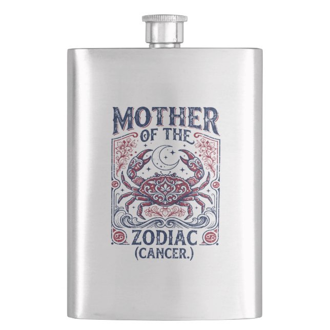 Zodiakens Cancer Modernitet För Mor Fickplunta (Framsidan)