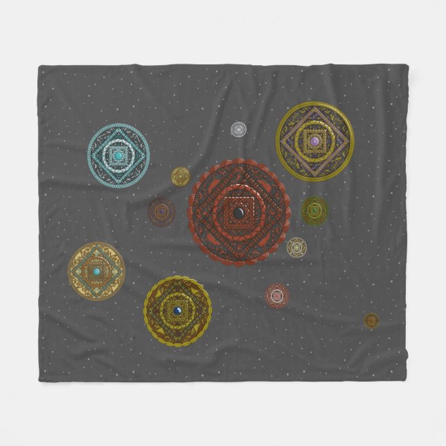 Zodiakfiltsäng Fleecefilt (Framsidan (Horisontell))