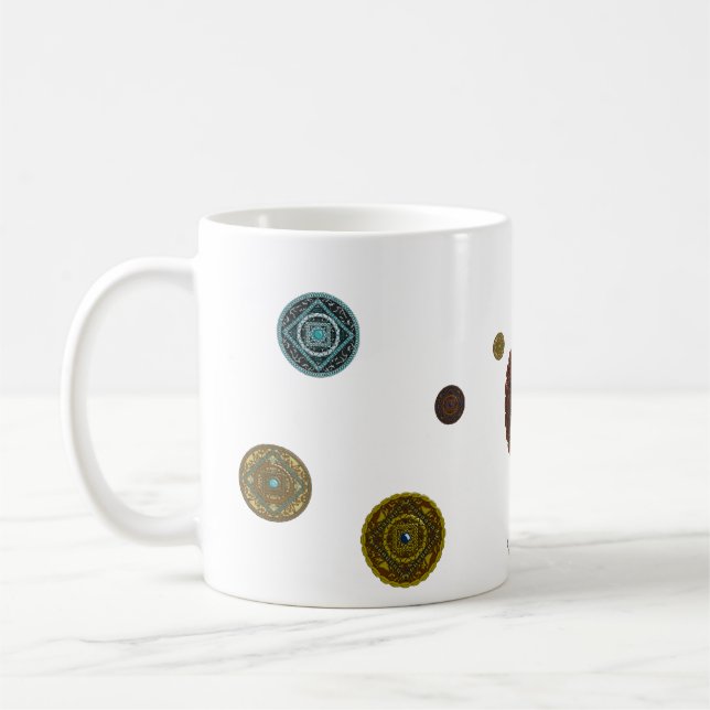 Zodiakmuggen Kaffemugg (Vänster)