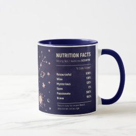 Zodiaknitritionsfakta/Scorpio Mugg