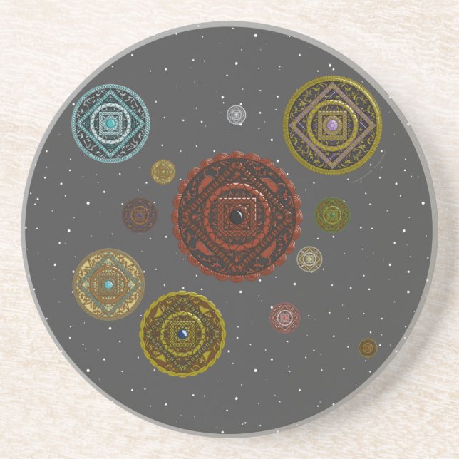 Zodiakskrusningen Underlägg (Framsidan)