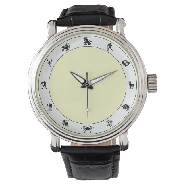 Zodiakssymbol Armbandsur (Framsida)