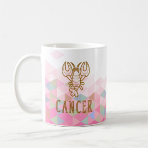 Zodiaktecken för cancer kaffemugg