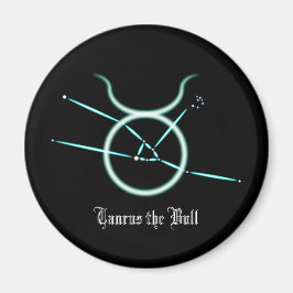Zodiakusstjärnbild Oxe Magnet