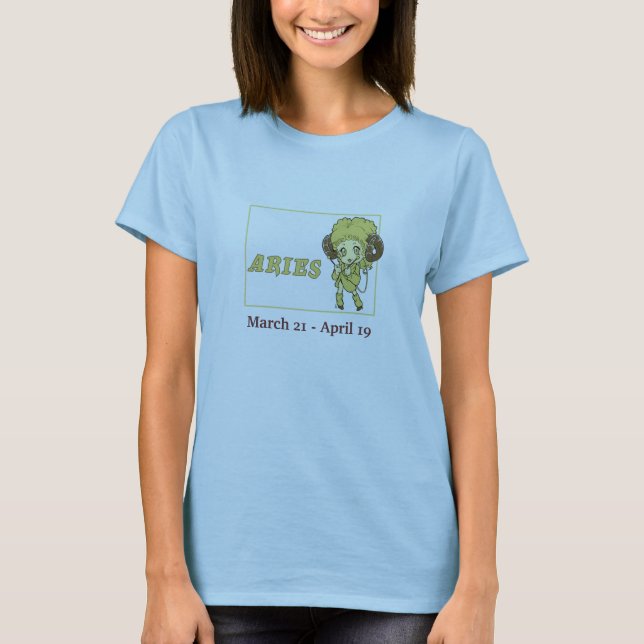 Zodies: Vädur Tee Shirt (Framsida)