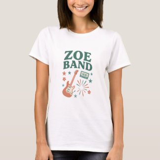 Zoe Band Spanska klassiska kvinnor T Shirt