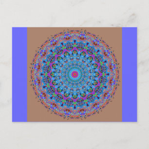Zoe Mandala Design Vykort