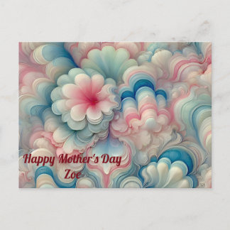 ZOE ~ MORS DAG ~ Söt pastell ~ Vykort