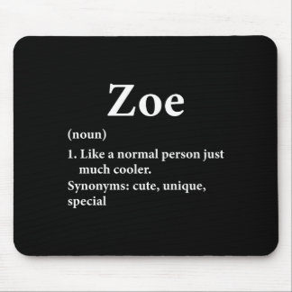 Zoe Namn Definition Rollig D Musmatta