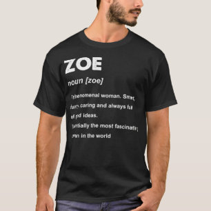 Zoe Namn T Shirt