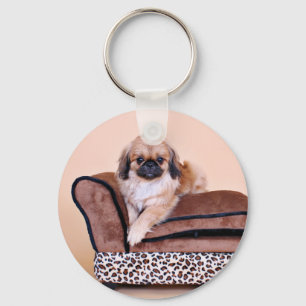 Zoe - Pekingese Nyckelring
