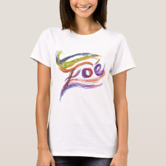 Zoe T-tröja för liten flicka Tee Shirt