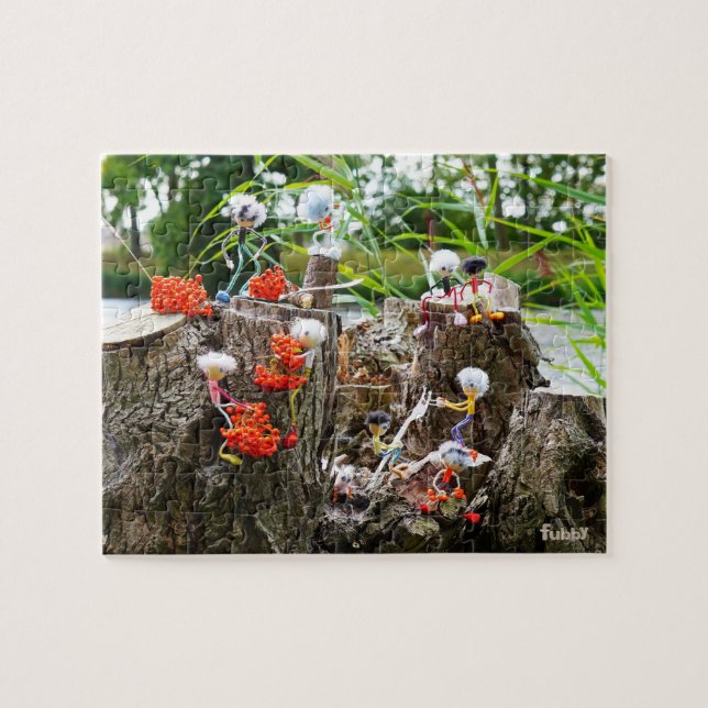 Zoekplaatje van Fubby activiteit bessengevecht. Pussel (Horisontell)