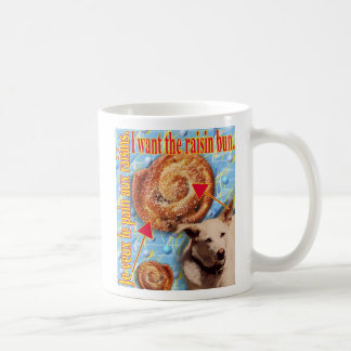 ZoeSPEAK - jag vill ha raisin-bun. Kaffemugg