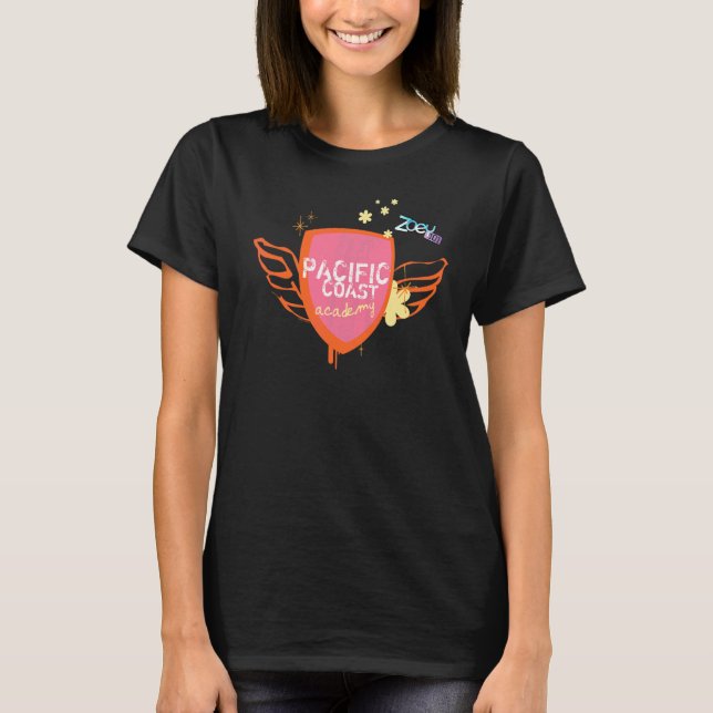 Zoey 101 Pacific Kusten Academy T Shirt (Framsida)