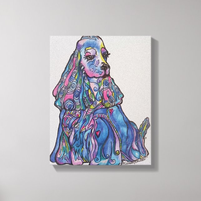 Zoey Canvastryck (Framsida)