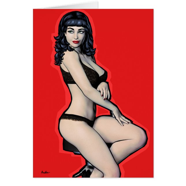 Zoey Hälsningskort (Framsidan)