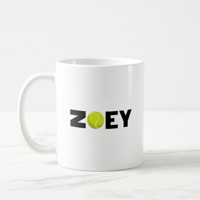 Zoey Tennis Kaffemugg (Vänster)