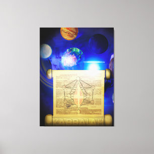 Zohar Kabbalah Canvas