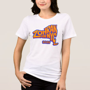 Zohran 2025 New York Kampanj T-Shirt