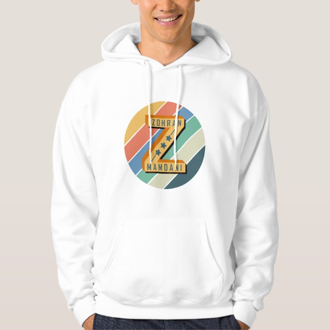 Zohran Mamdani – Bold Political Support Design Hoodie (Framsida)