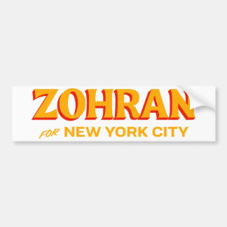 Zohran Mamdani for New York City Mayor Bildekal