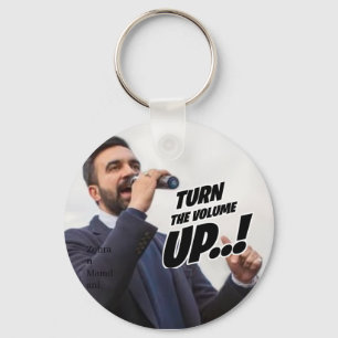 Zohran Mamdani - Skaffa upp volymen Nyckelring