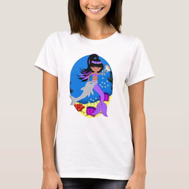 Zola Sjöjungfrun T-Shirt (Framsida)