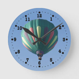 Zollie Luftballong Clock Rund Klocka