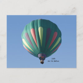 Zollie Luftballong Postcard Vykort