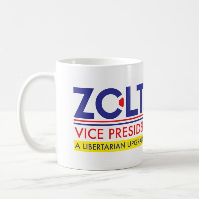 Zoltan Istvan VP 2020 Kaffemugg (Vänster)