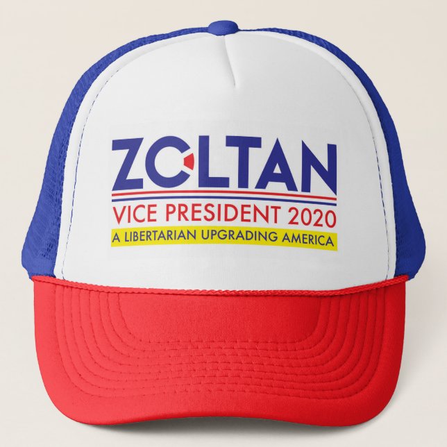 Zoltan Istvan VP 2020 Keps (Framsida)