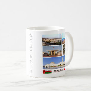 zOM006 i kärlek OMAN mosaic, Asien, Kaffemugg