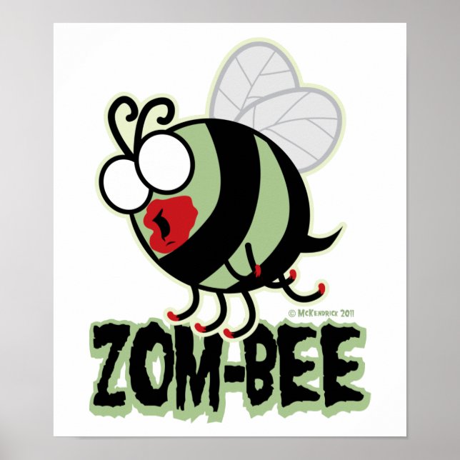 Zom-Bee Poster (Framsidan)