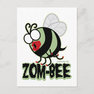 Zom-Bee Vykort