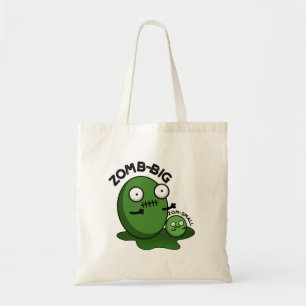 Zom-big Zom-small Funny Halloween Zombie Pun Tygkasse