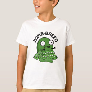 Zom-breed Funny Halloween Zombie Breed Pun T Shirt