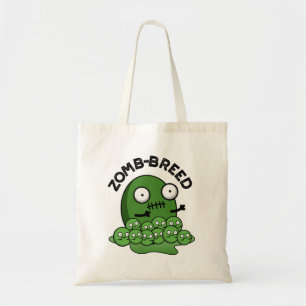 Zom-breed Funny Halloween Zombie Breed Pun Tygkasse