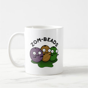 Zom-pärlor Funny Halloween Zombie Pärlor Pun Kaffemugg