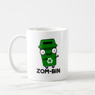 Zom-tunna Funny Halloween Zombie Sopor Tunna Pun Kaffemugg