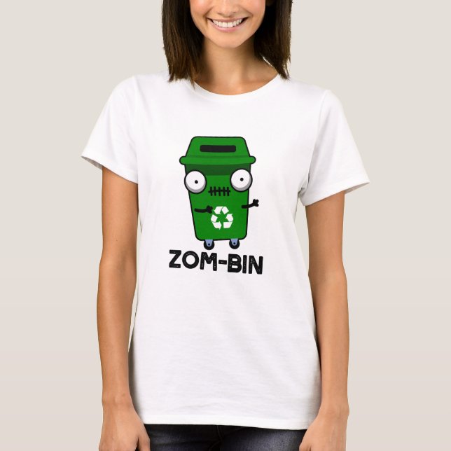Zom-tunna Funny Halloween Zombie Sopor Tunna Pun T Shirt (Framsida)