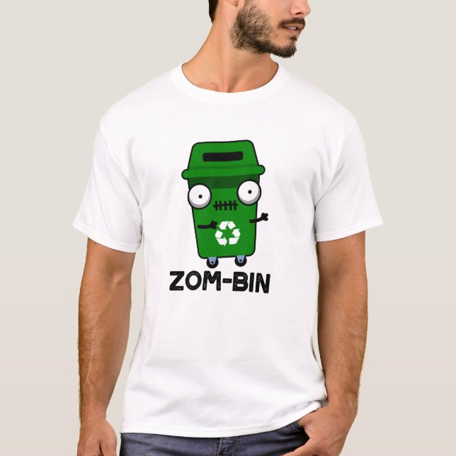 Zom-tunna Funny Halloween Zombie Sopor Tunna Pun T Shirt (Framsida)