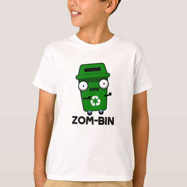 Zom-tunna Funny Halloween Zombie Sopor Tunna Pun T Shirt (Framsida)