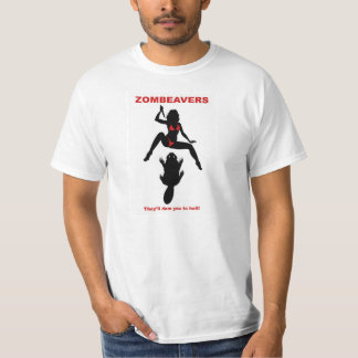 ZOMBEAVERS-t-skjorta Tee Shirt